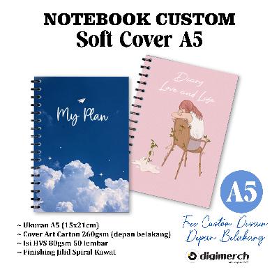 Notebook A5 Spiral 2030726191225 Digital Merchandise
