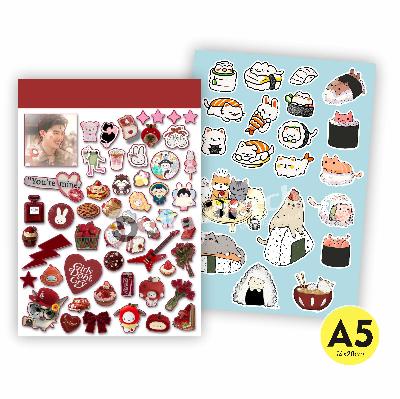 Stiker Pack Vinyl A5 1 Digital Merchandise